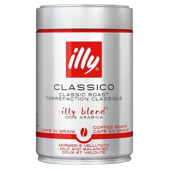 Кофе в зернах  ILLY Classico 250 гр в жестяной банке