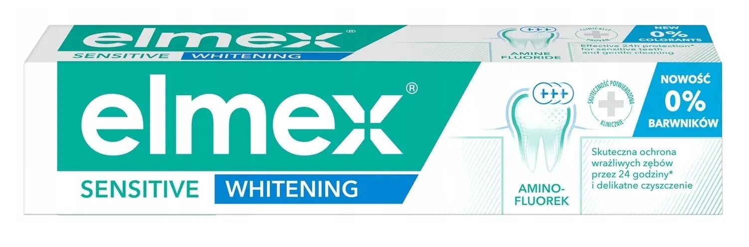 Зубная паста Elmex Sensitive Whitening 75 мл.