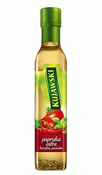 Масло рапсовое Kujawski "paprika ostra" 250 мл.