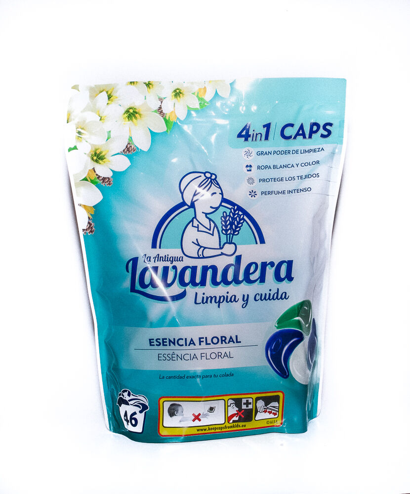 Капсулы LA ANTIGUE LAVANDERA  Essencia Floral  46шт*22г (голубые)