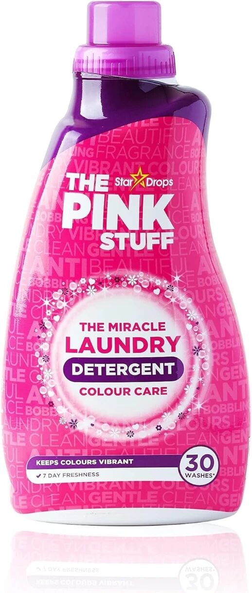 Жидкое средство для стирки белья Pink Stuff  960 мл. Color Care Detergent