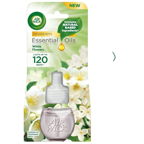 Сменный флакон освежителя воздуха в розетку AirWick Белые Цветы