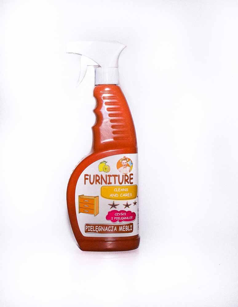Средство для очистки и ухода за полированной мебелью BLUX 650 мл с распылителем