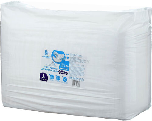 Подгузники для взрослых одноразовые Dr.Dinno Standart Plus L 30 шт