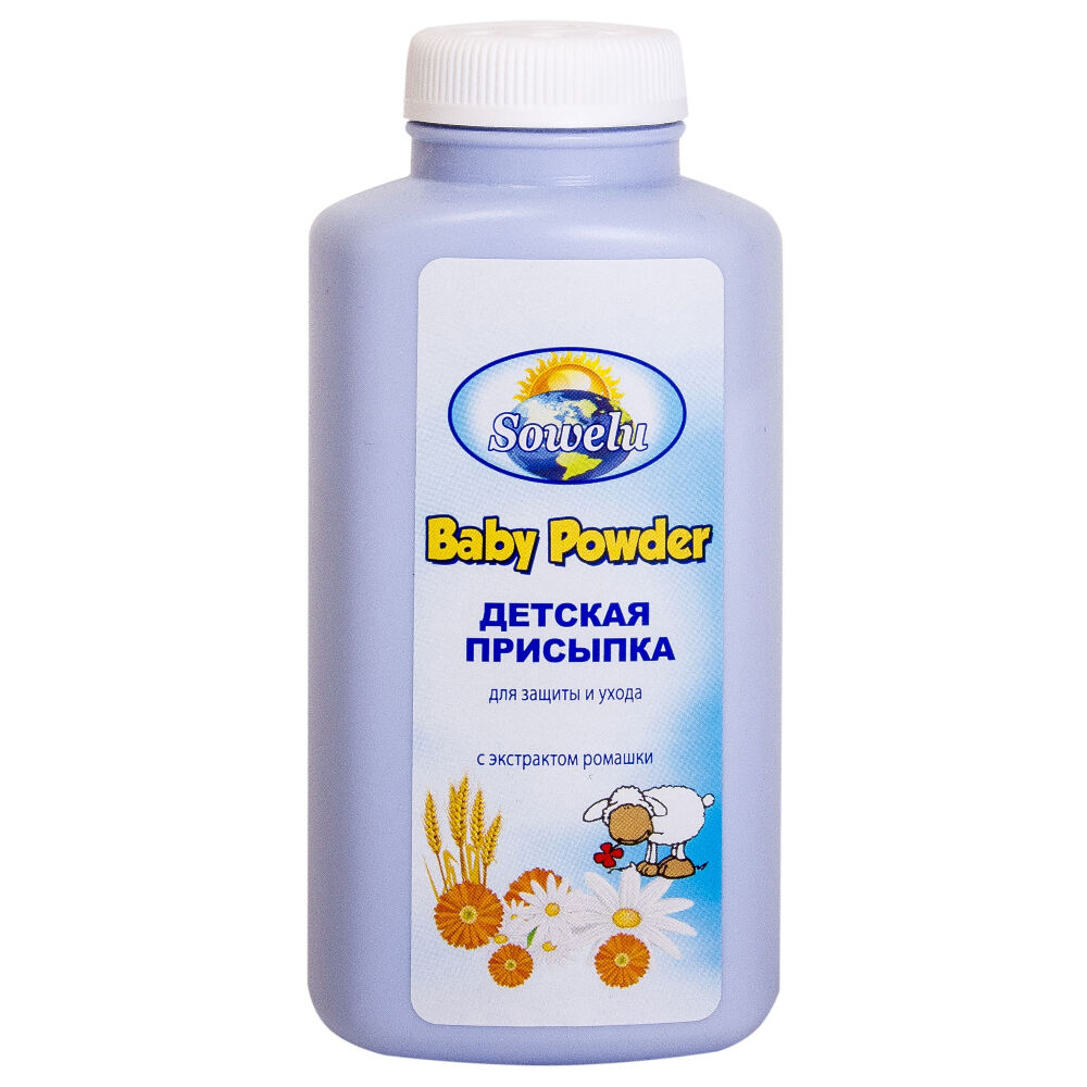 Детская присыпка Baby Powder Sowelu 100 г