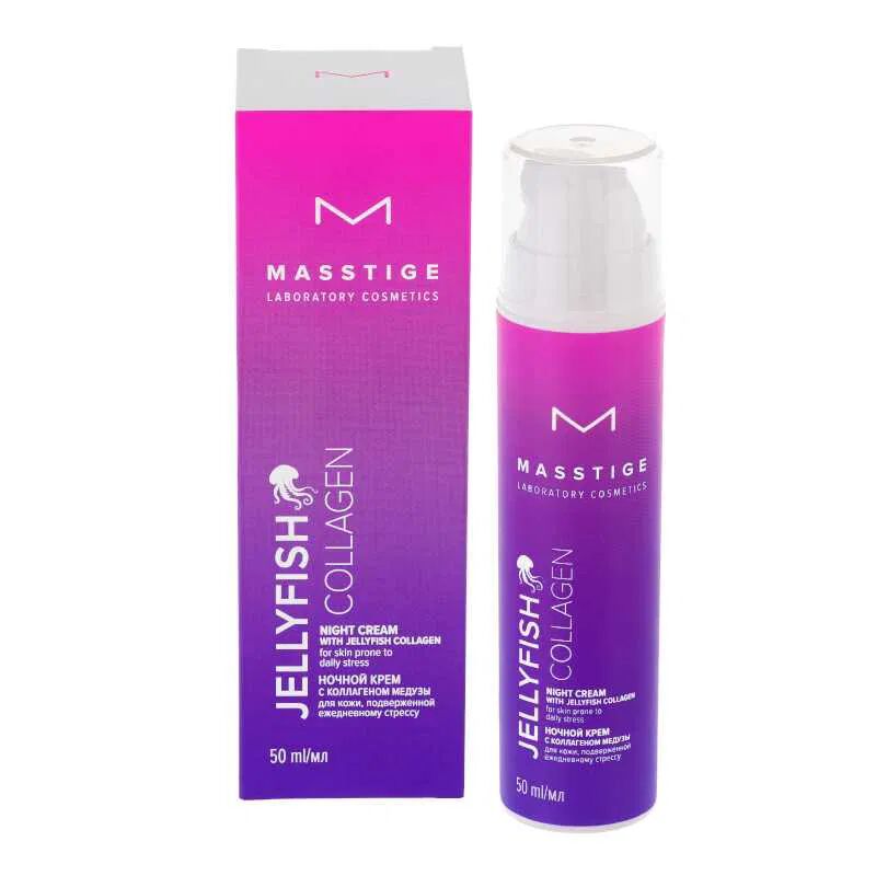 Ночной крем с коллагеном медузы Серия JELLYFISH COLLAGEN, 50 мл