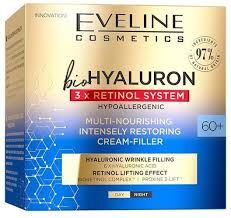 Мультипитательный интенсивно регенерирующий крем-филлер дневной/ночной 60+ Серия bioHYALURON 3 x RETINOL SYSTEM 50 мл
