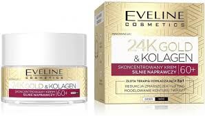 Концентрированный восстанавливающий крем день/ночь 60+ Серия 24K GOLD & COLLAGEN 50 мл