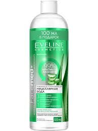 Освежающе-успокаивающая мицеллярная вода с Алоэ Вера 3 в 1 Серия Facemed+ 500 мл