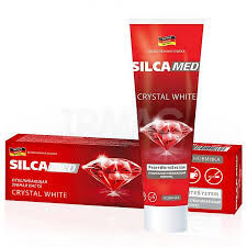 Зубная паста SILCAMED Crystal White 100 г