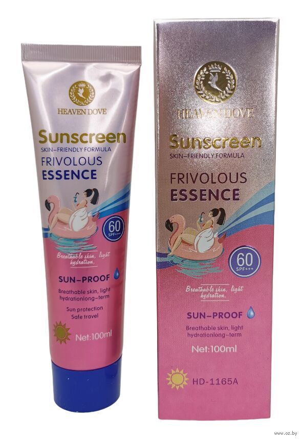 Солнцезащитный крем Heaven dove SPF 60 артикул HD-1165A 100 мл