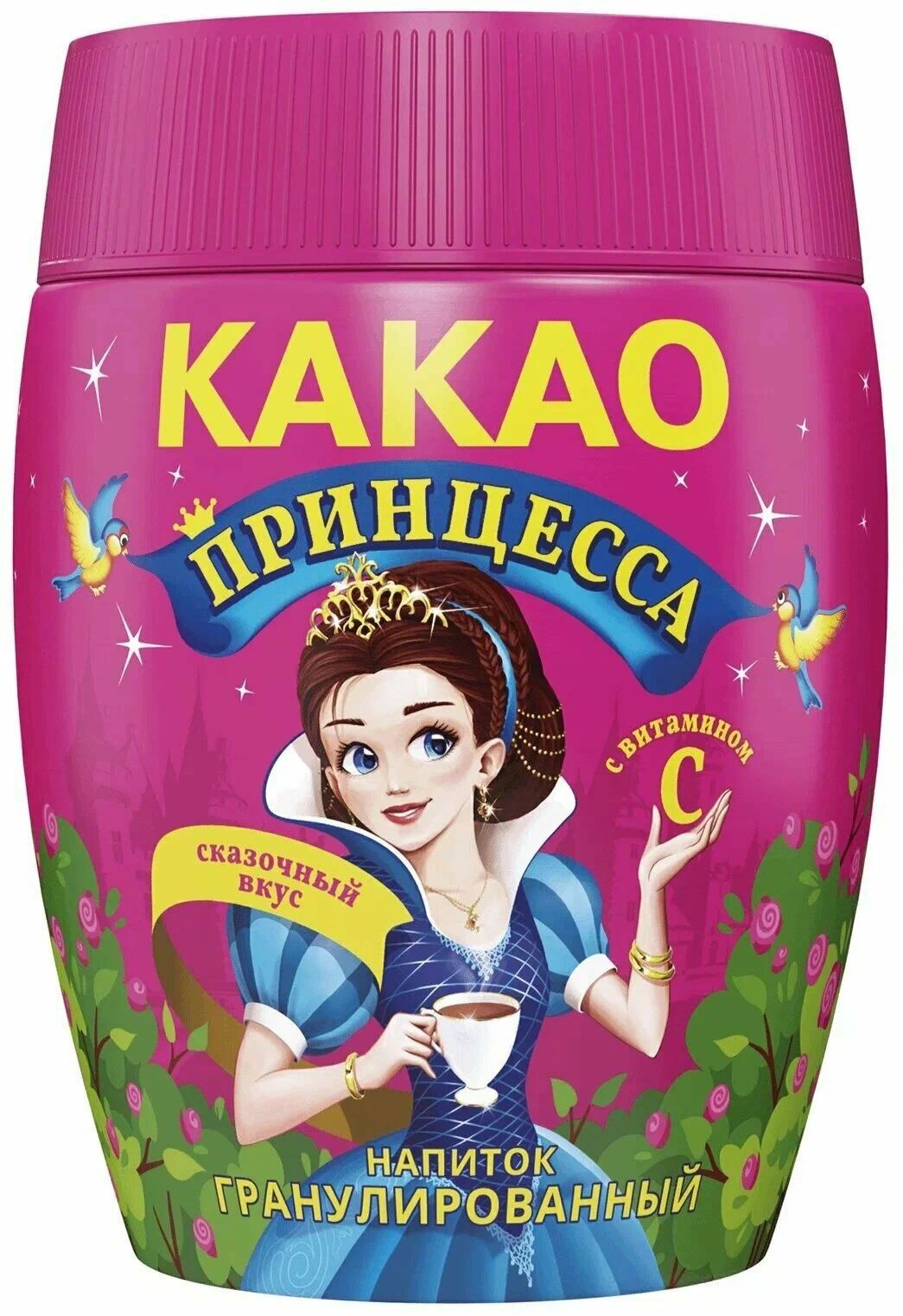 Какао-напиток гранула ПРИНЦЕССА ПЭТ 300г*12