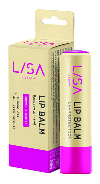 LISA beauty Бальзам для губ UV-PROTECTION 4,2 г