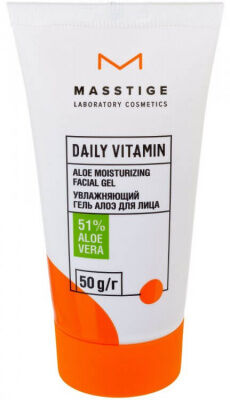 Увлажняющий гель алоэ для лица DAILY VITAMIN, 50 г