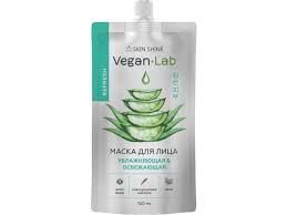 Увлажняющая и освежающая маска для лица серии Veganlab 100 мл
