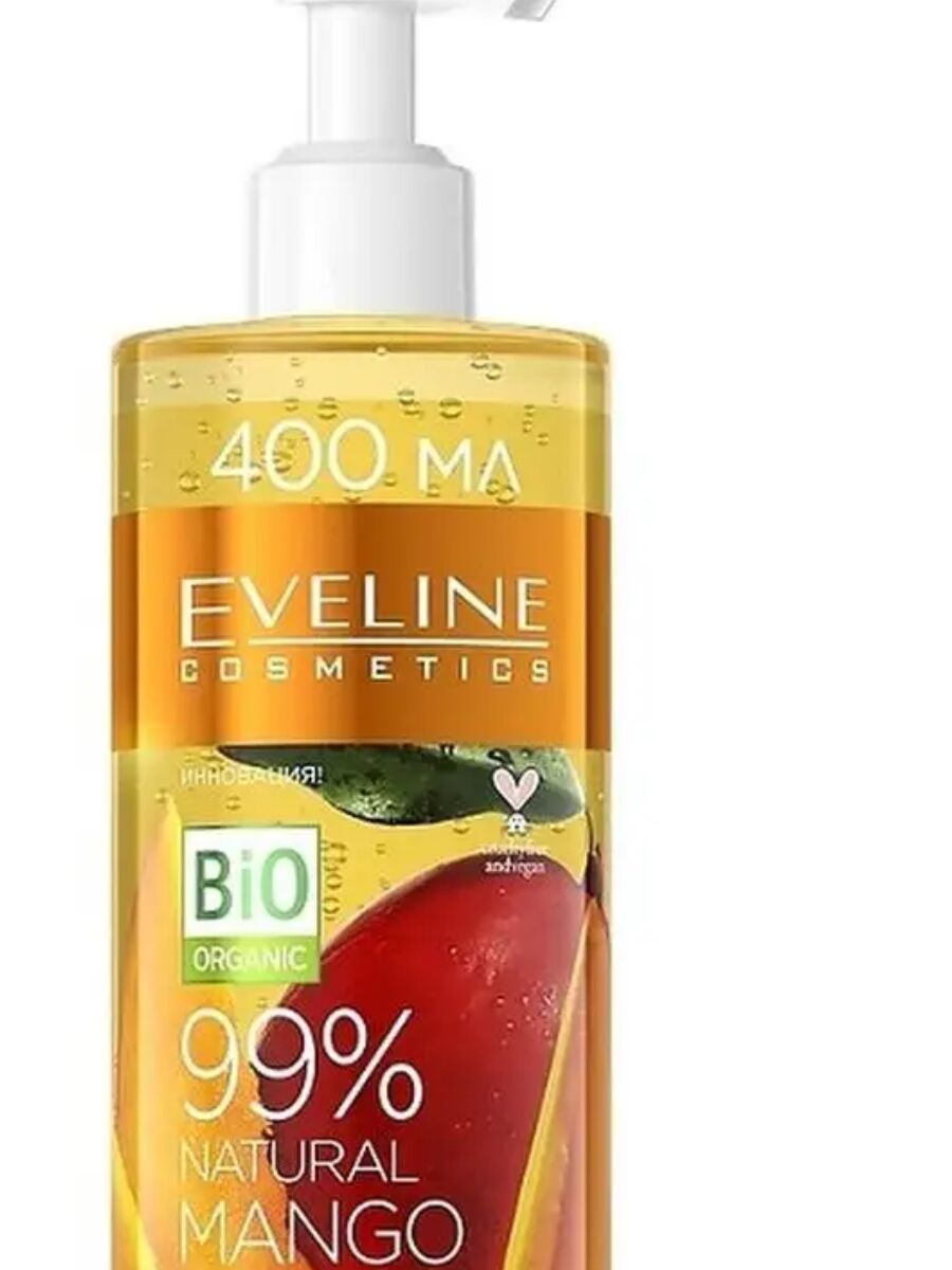 Питательный восстанавливающий гель для лица и тела 3в1 - MANGO Серии 99% NATURAL 400 мл
