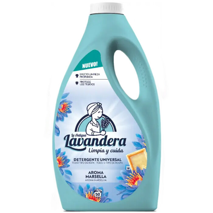 Гель для стирки универсальный La Antigue Lavandera Aroma Marsella / Марсельский аромат 2,5 л, 50 стирок