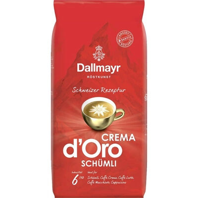 Кофе в зёрнах Dallmayr  Schumli d'Oro 1 кг