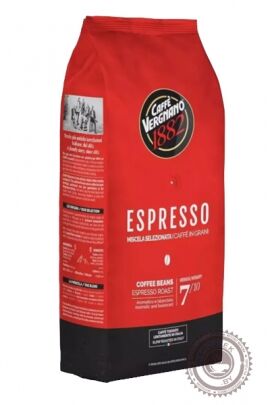 Кофе в зернах  VERGNANO ESPRESSO 1000г.