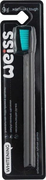 Зубная щетка WEISS Отбеливающая жёсткая Тиффани
