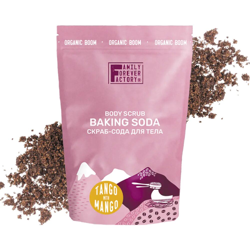 Скраб-сода для тела "Танго с манго", 200 г