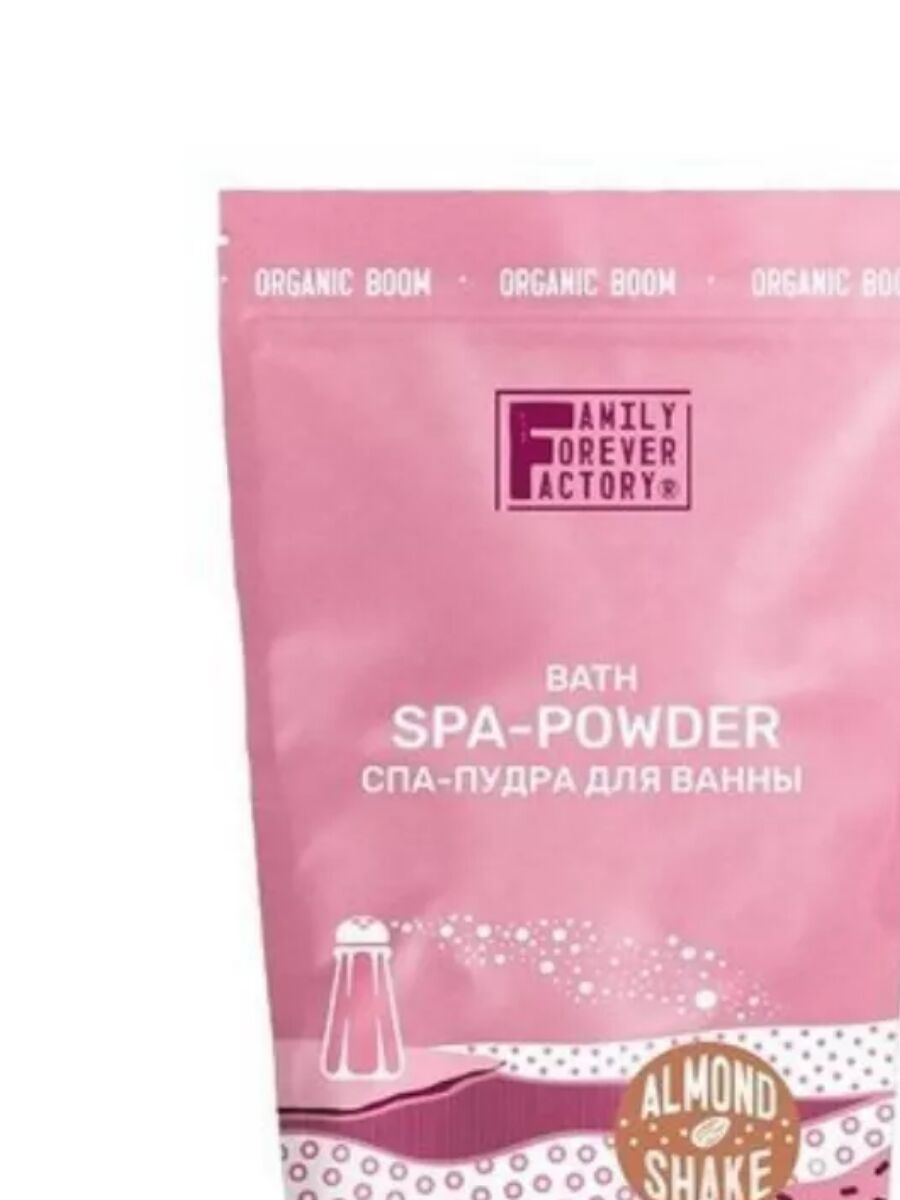 Спа-пудра для ванны "Миндальный шейк", 200 г