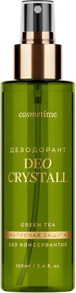 Cosmetime Дезодорант Зеленый чай, 100 мл