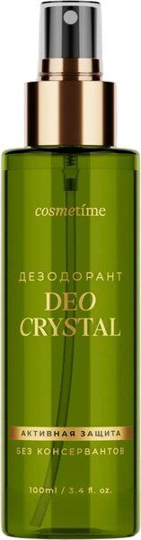 Cosmetime Дезодорант Кристальный (без отдушек), 100 мл