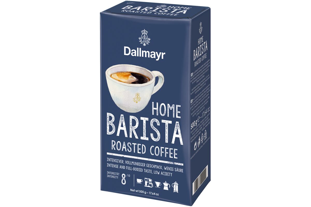 Кофе молотый Dallmayr Home Barista 500гр.