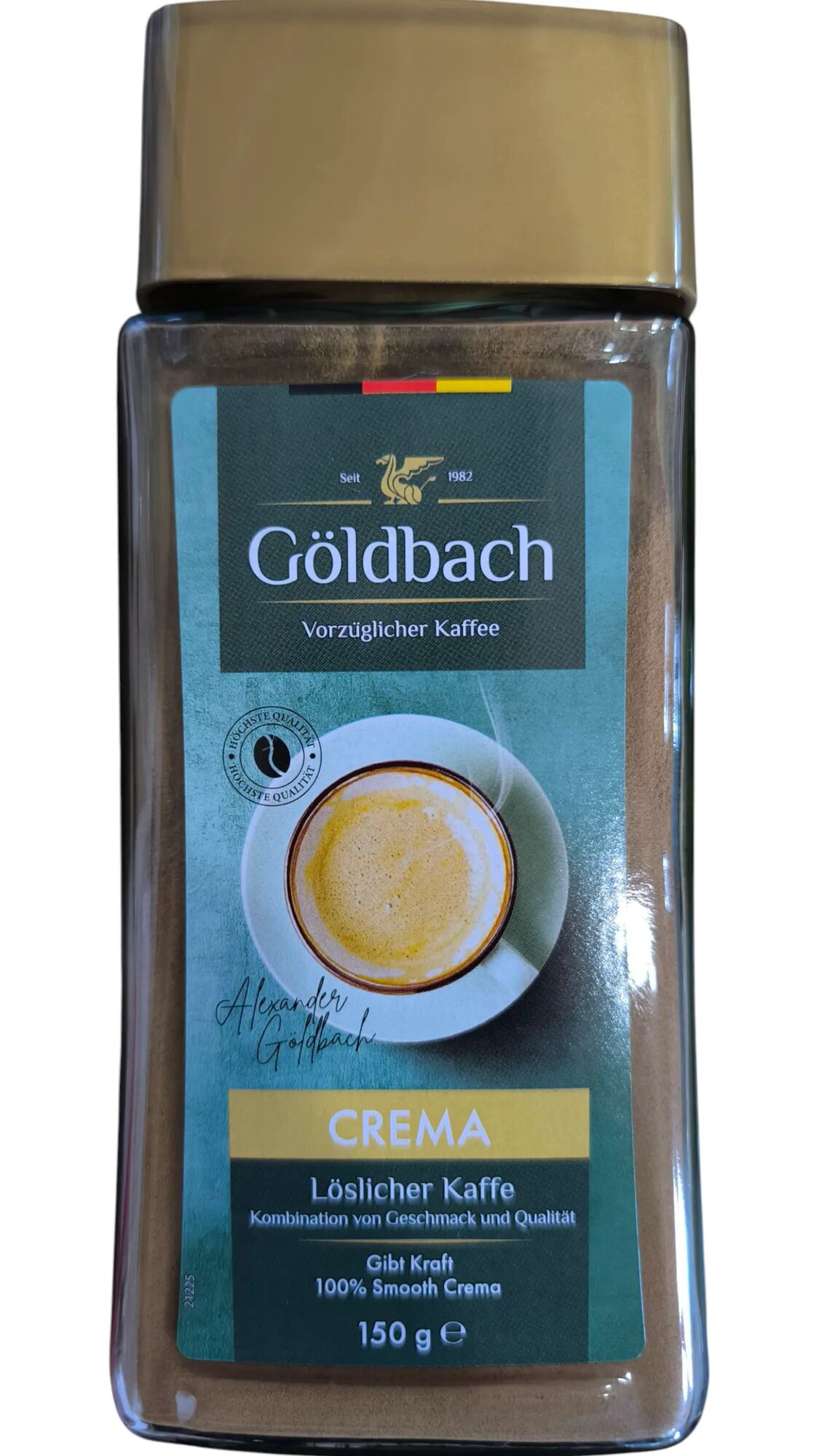 Кофе растворимый Goldbach Crema 150 гр.