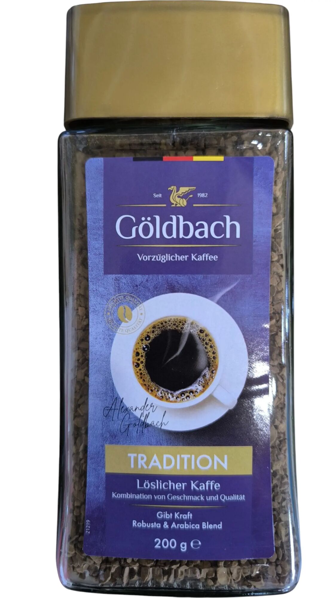 Кофе растворимый Goldbach Tradition 200 гр.