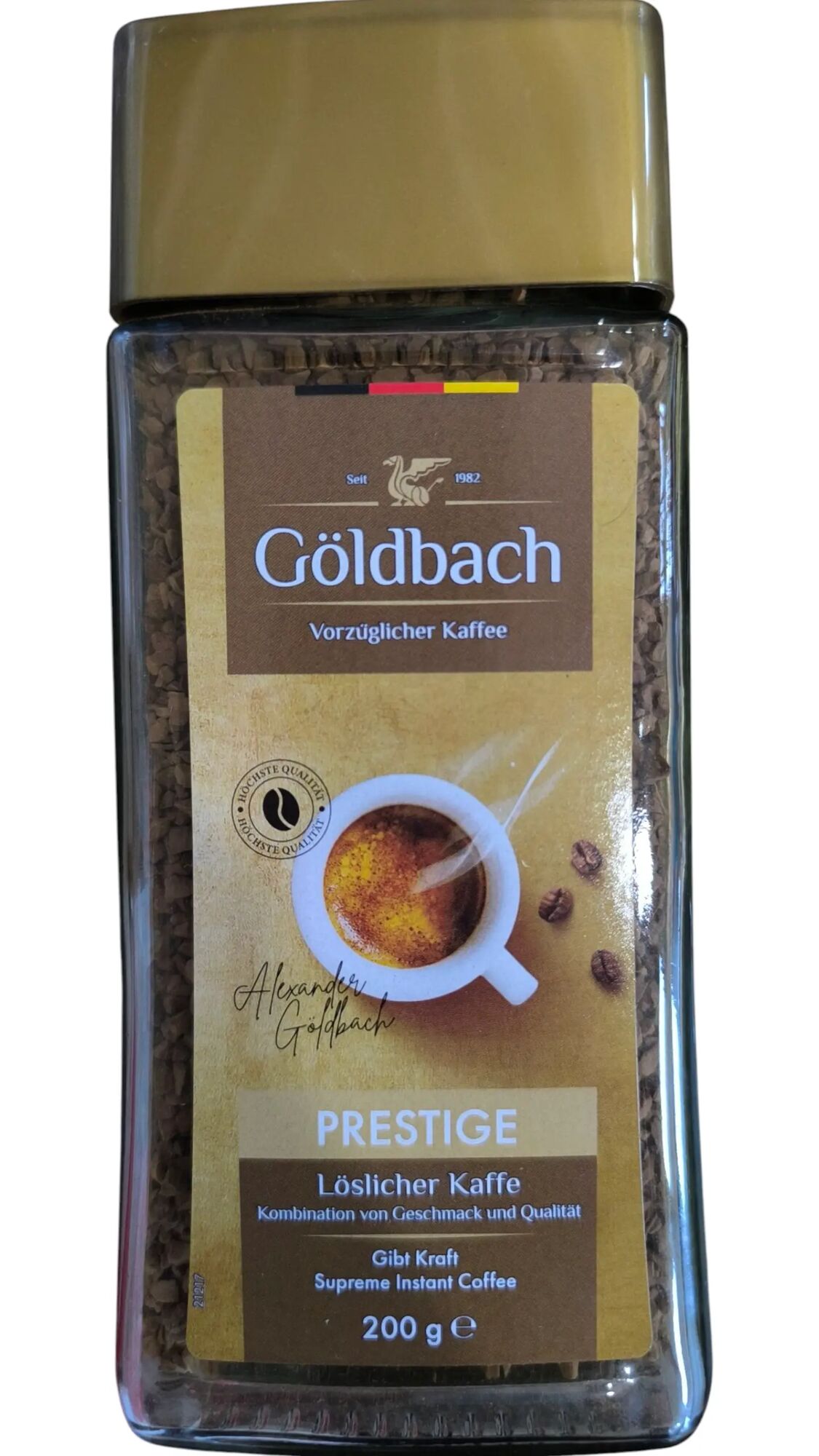 Кофе растворимый Goldbach Prestige 200 гр