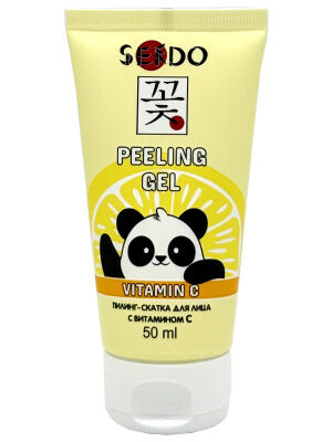 Пилинг-скатка для лица c витамином С Vitamin C Face Peeling Gel «SENDO»