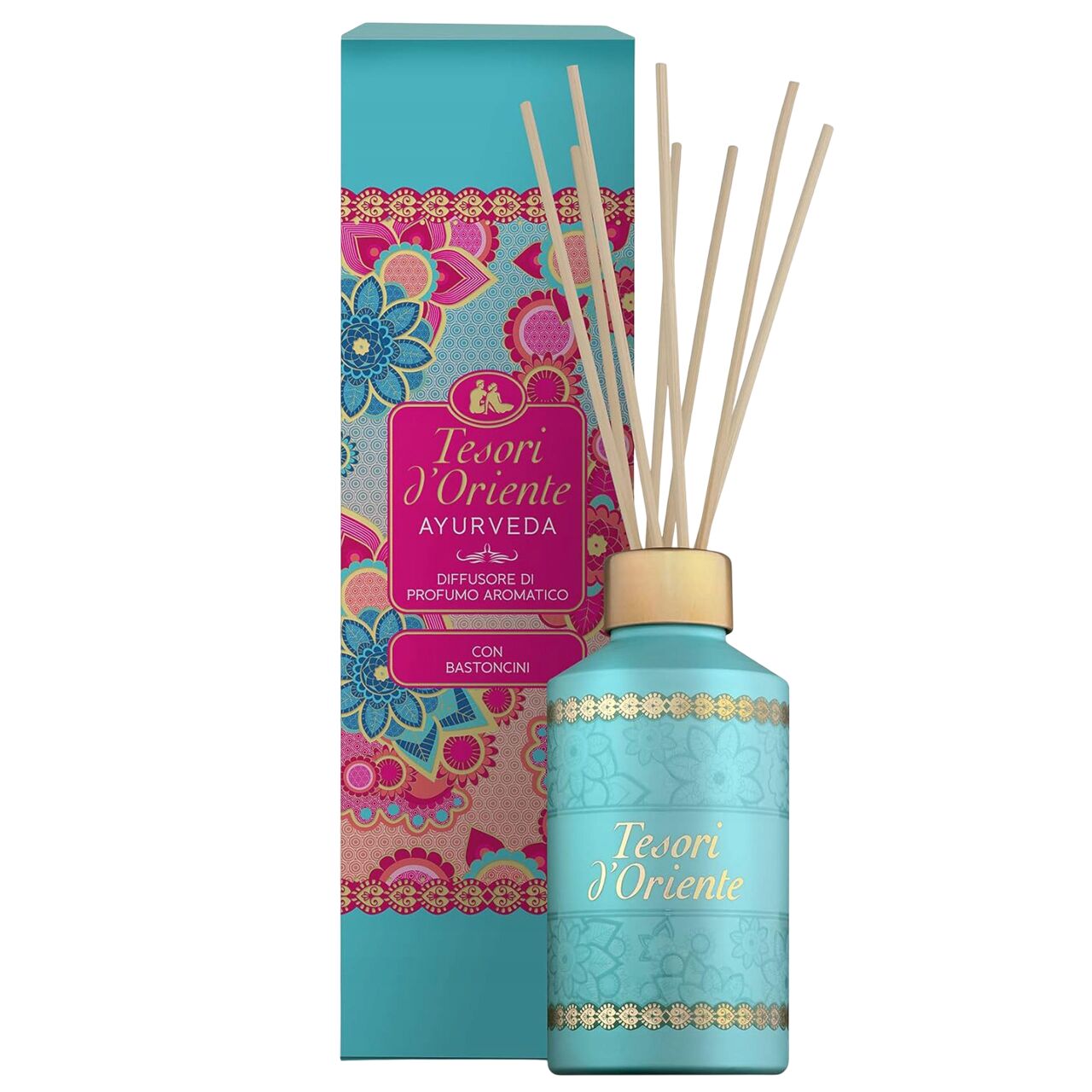 Диффузор ароматический с палочками TESORI Аюрведа 200мл