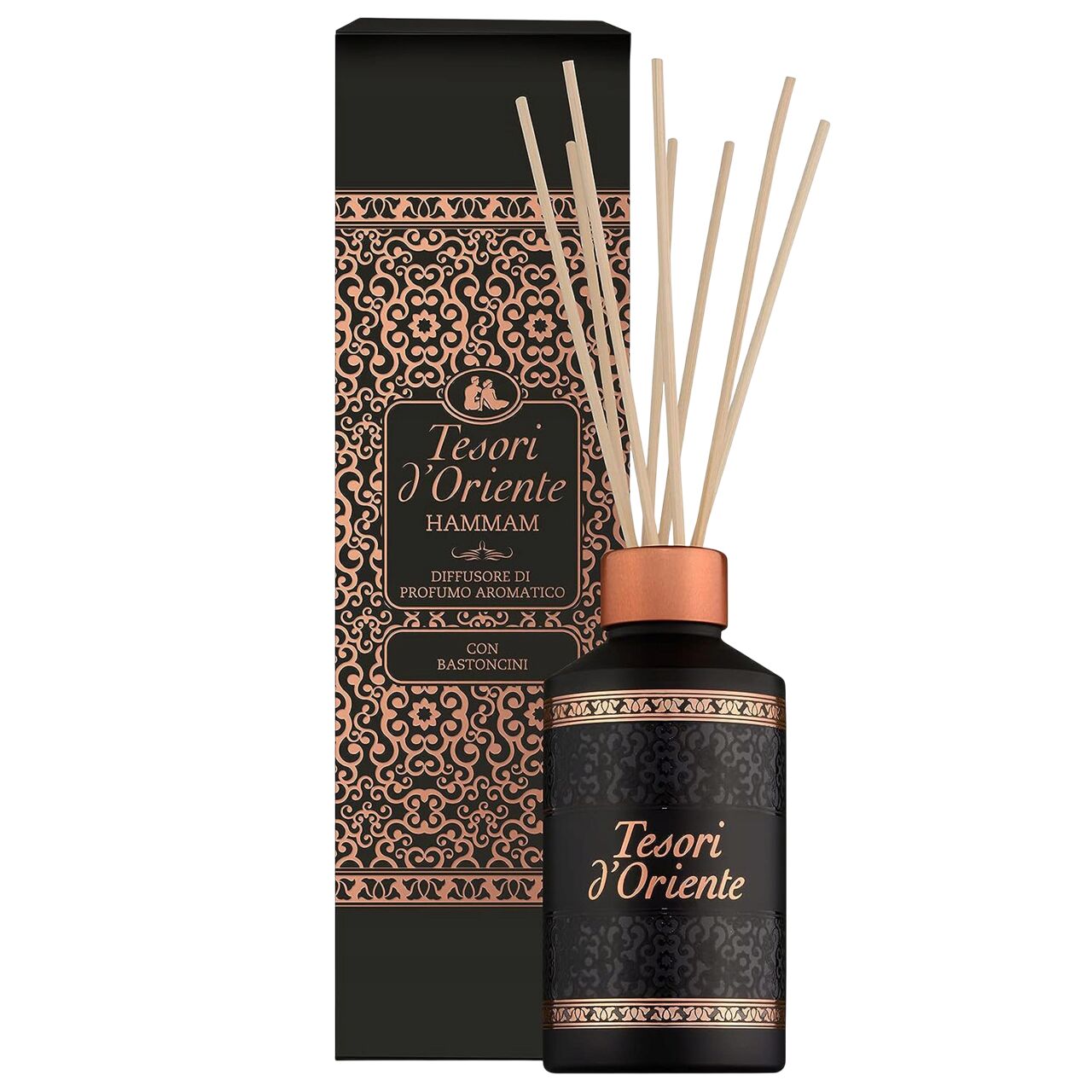 Диффузор ароматический с палочками TESORI Хаммам 200мл