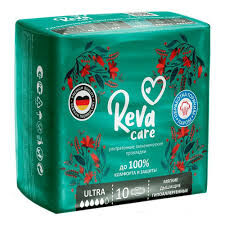 Гигиенические прокладки Reva Care Ultra, 10 шт