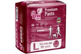 Впитывающие трусы для взрослых Reva Сare L, обхват талии/бедер 110-140 см, 10 шт (3)