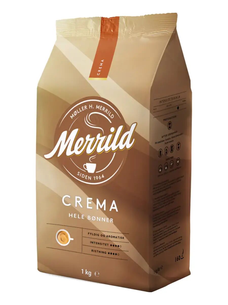 Кофе в зернах Merrild Crema