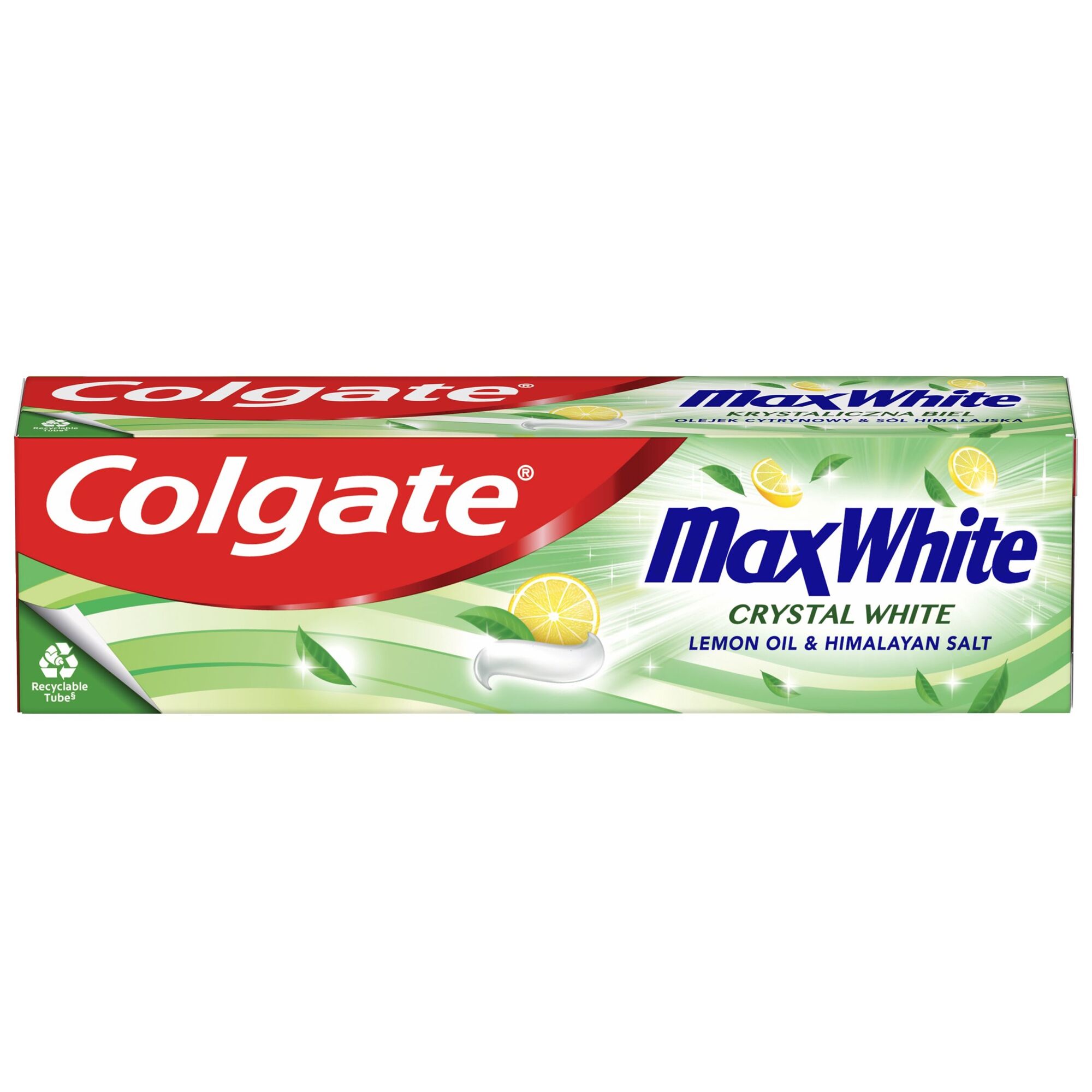 Зубная паста Colgate MaxWhite Crystal Лимон 75 мл