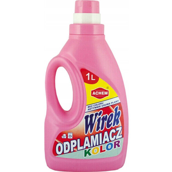 Wirek пятновыводитель для цветного белья 1л
