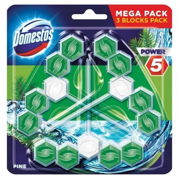 DOMESTOS подвесной блок 3x55г Хвоя