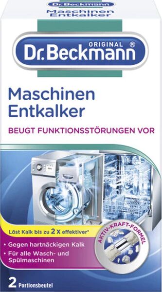 Dr. Beckmann Средство от накипи для стиральных и посудомоечных машин 2х50г