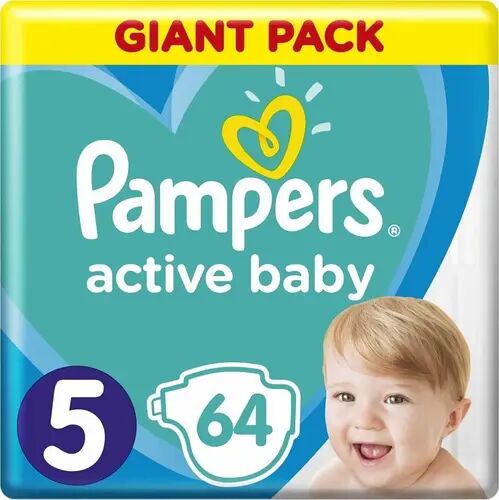 PAMPERS детские подгузники GIANT JUNIOR 5 A64 11-16кг