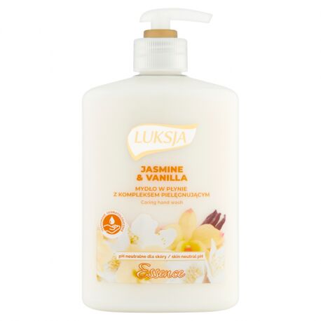 LUKSJA Жидкое мыло JASMINE & VANILLA 500мл с дозатором