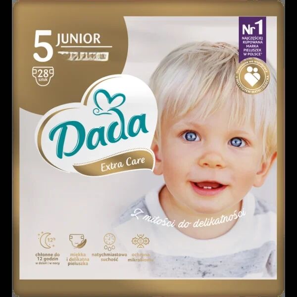 DADA детские подгузники EXTRA CARE 5 JUNIOR A28 7-16KG