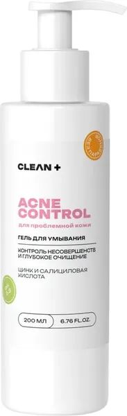 CLEANPLUS Гель для умывания ACNE CONTROL, 200МЛ