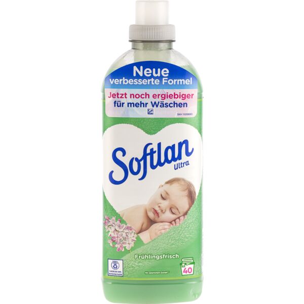 SOFTLAN концентрат ополаскиватель для белья Весеняя свежесть 1л
