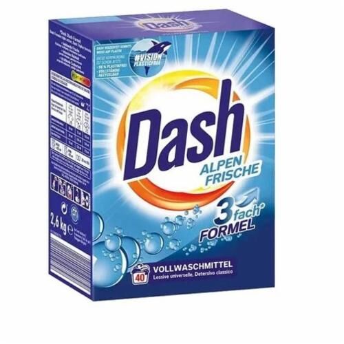 Dash Alpen Frische 3 fash FORMEL Стиральный порошок 2,6кг (40 стирок)