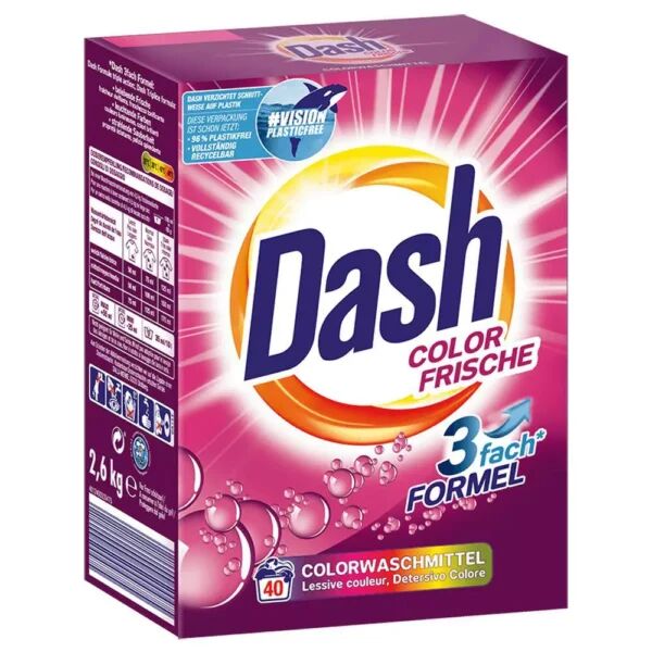 Dash Color Frische 3 fash FORMEL Стиральный порошок 2,6кг (40 стирок)