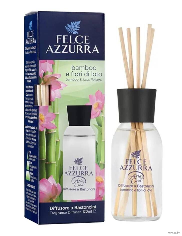 FELCE AZZURRA ароматизированный диффузор для дома Bamboo & Lotus Flowers